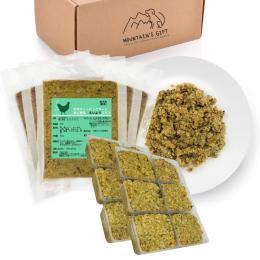 【鶏と野菜　おいしさプラス】 淡路島とり肉の手作りフレッシュフード（小分けトレー）定期便1キロコース