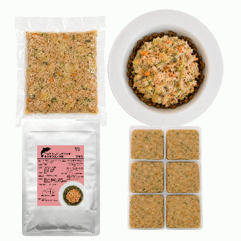 サクラマスと野菜　おいしさプラス(無添加手作りトッピングフード)（小分け袋）定期便2kg